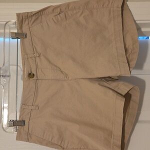 Old Navy Women's Khaki Flat Front Shorts